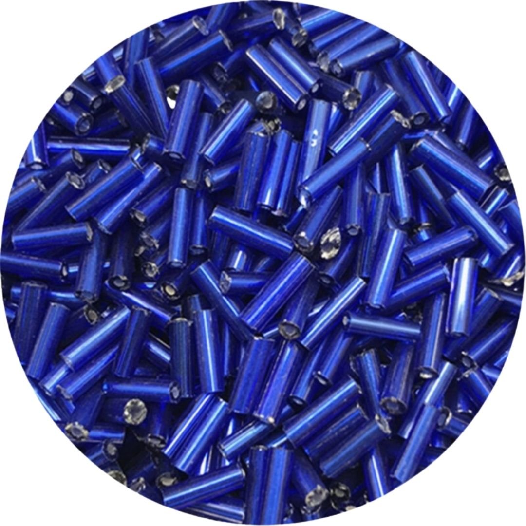Canutillos Azul 6mm - MF Soutache