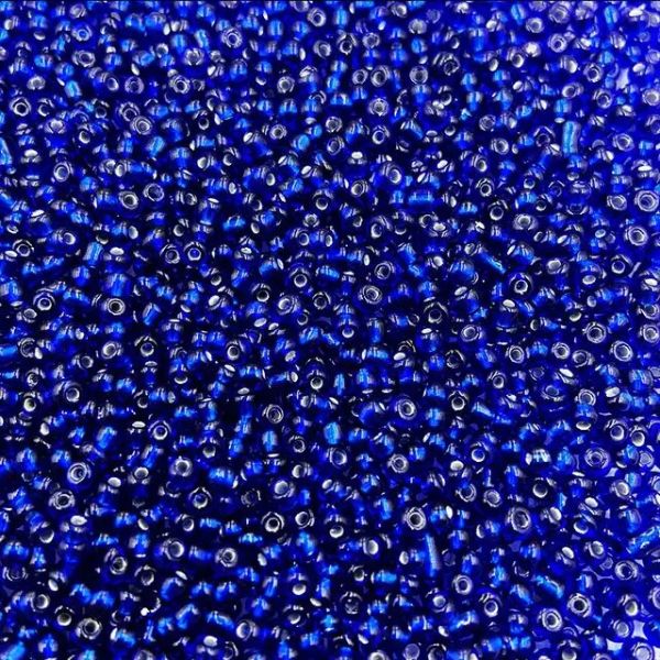 Mostacillon 6/0 Azul Translucido - Mf Soutache